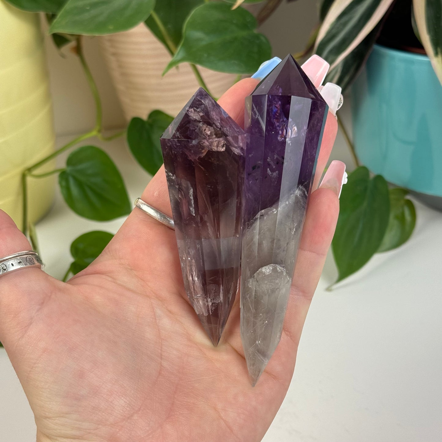 Smoky Amethyst Vogel