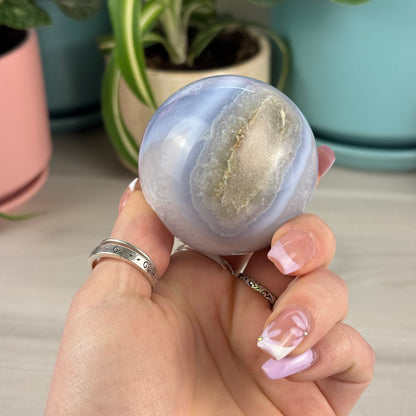 Blue Lace Agate Sphere