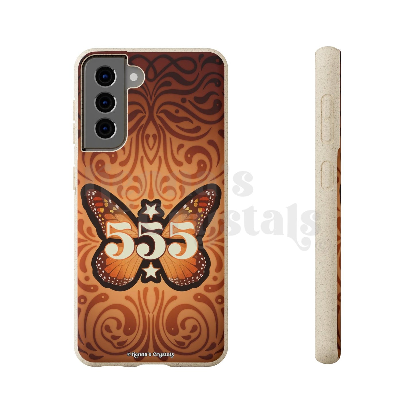 "555" Angel Number Biodegradable Phone Case