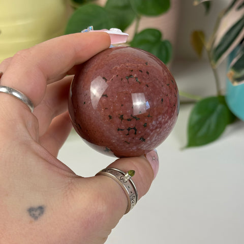 Sea Jasper Sphere - F2
