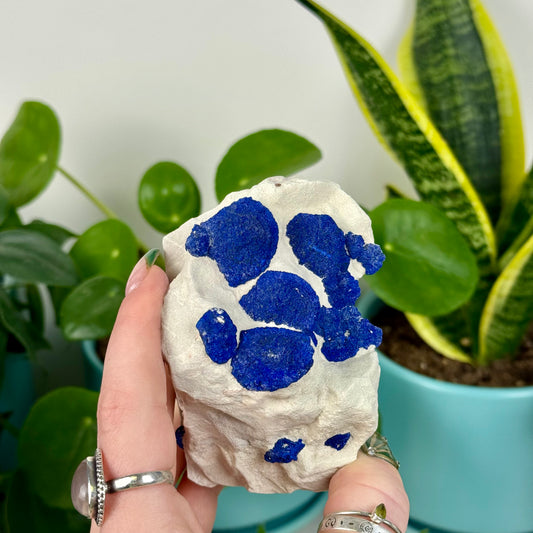 Azurite Sun Specimen