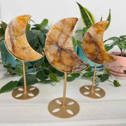 Golden Healer Moon (W/ Free Custom Stand)