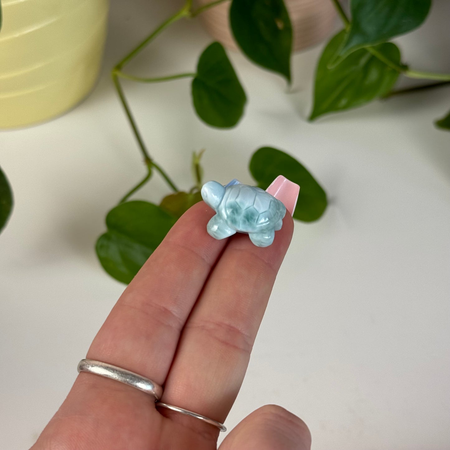 Mini Larimar Turtle