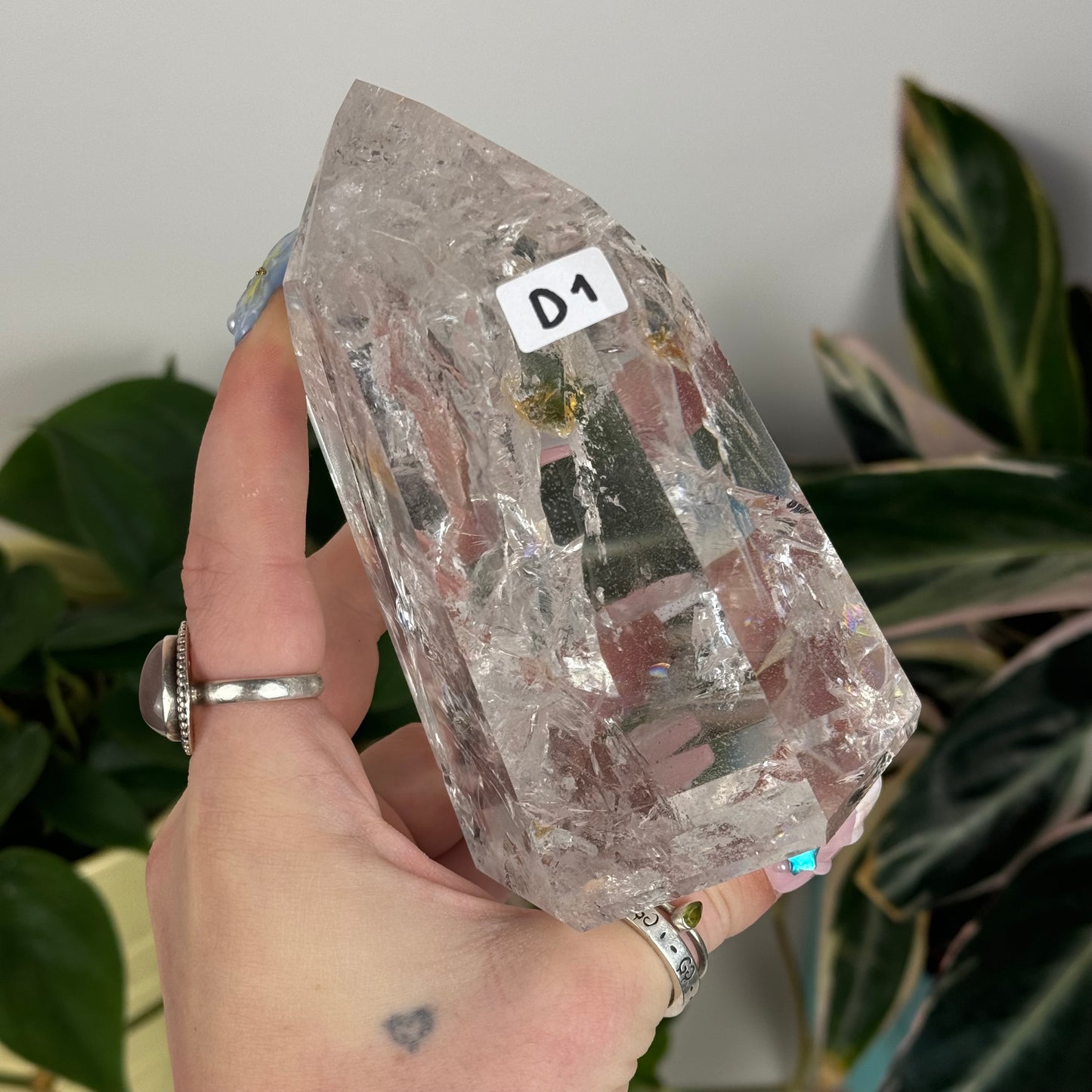 Gorgeous Lemurian Quartz Tower