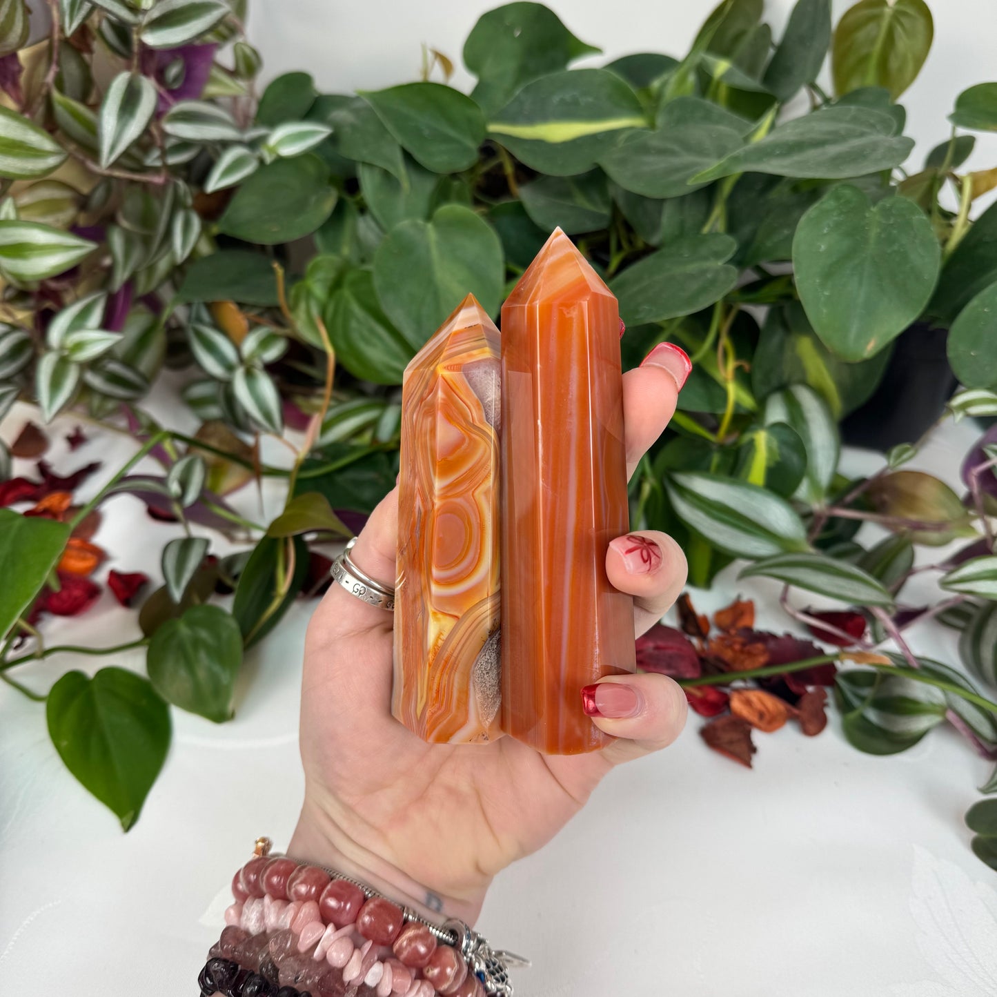 Peach Carnelian Tower