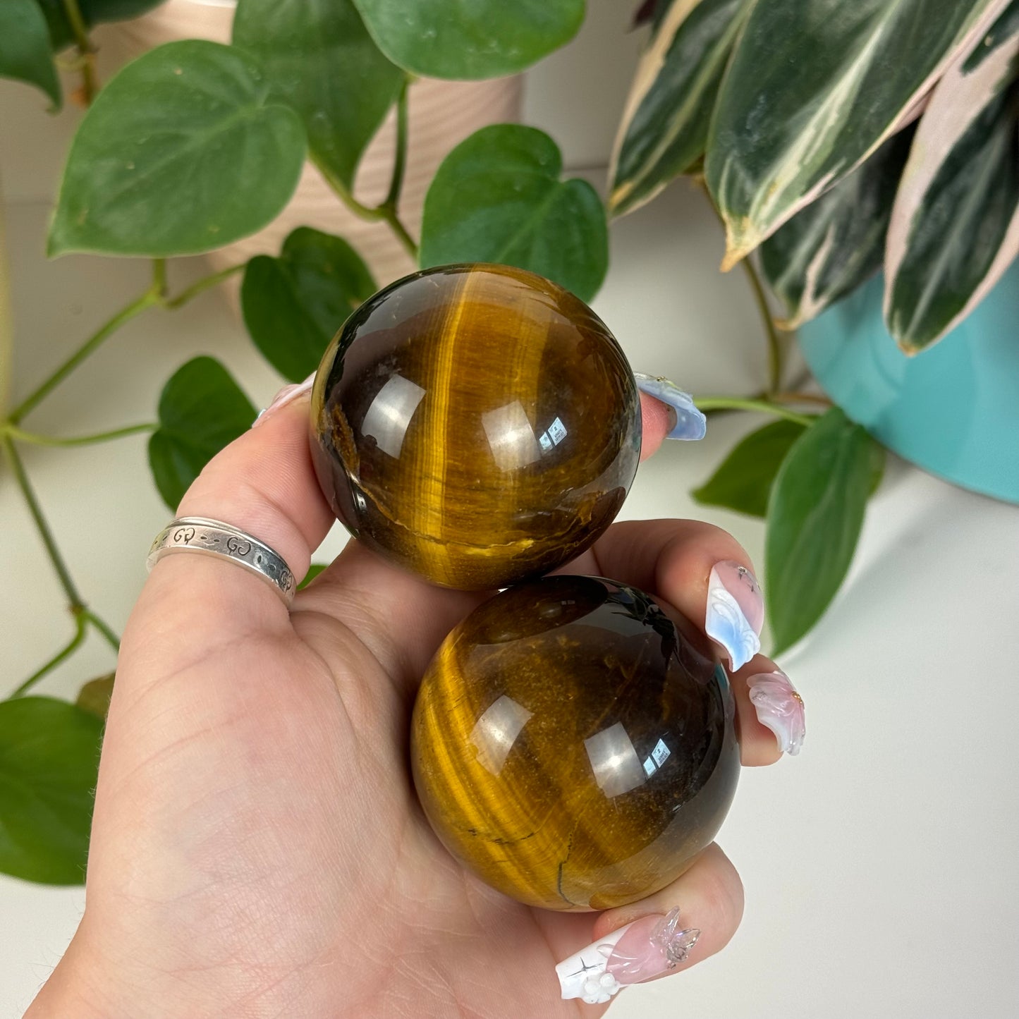 Imperfect Tiger's Eye Sphere