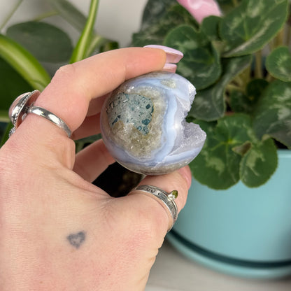 Blue Lace Agate Sphere