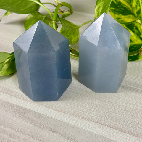 Chunky Top Quality Angelite Tower