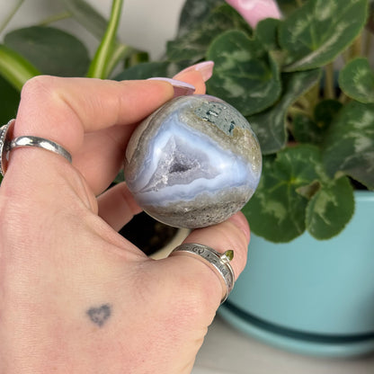Blue Lace Agate Sphere