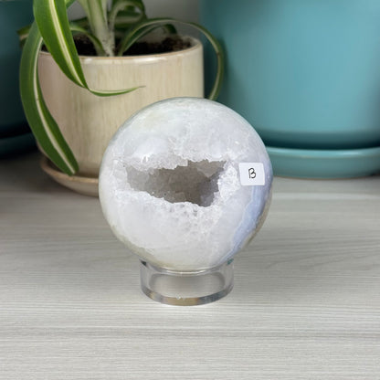 Blue Lace Agate Sphere