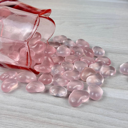 Mini AAA Mozambique Rose Quartz Love Heart