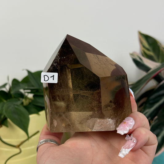 Brazilian Smoky Quartz Tower - D1