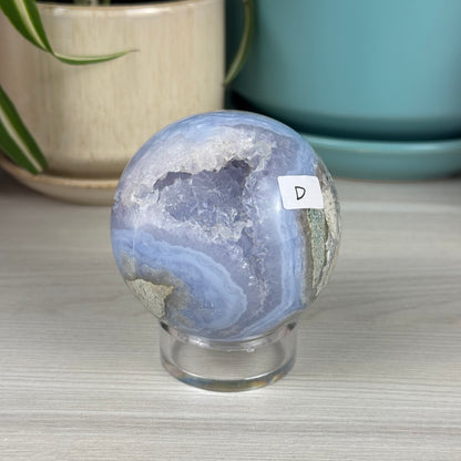 Blue Lace Agate Sphere