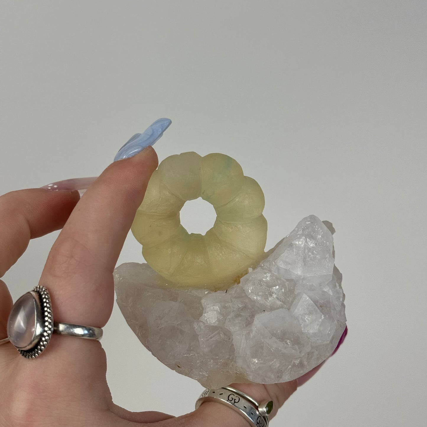 Pineapple Ring Fluorite