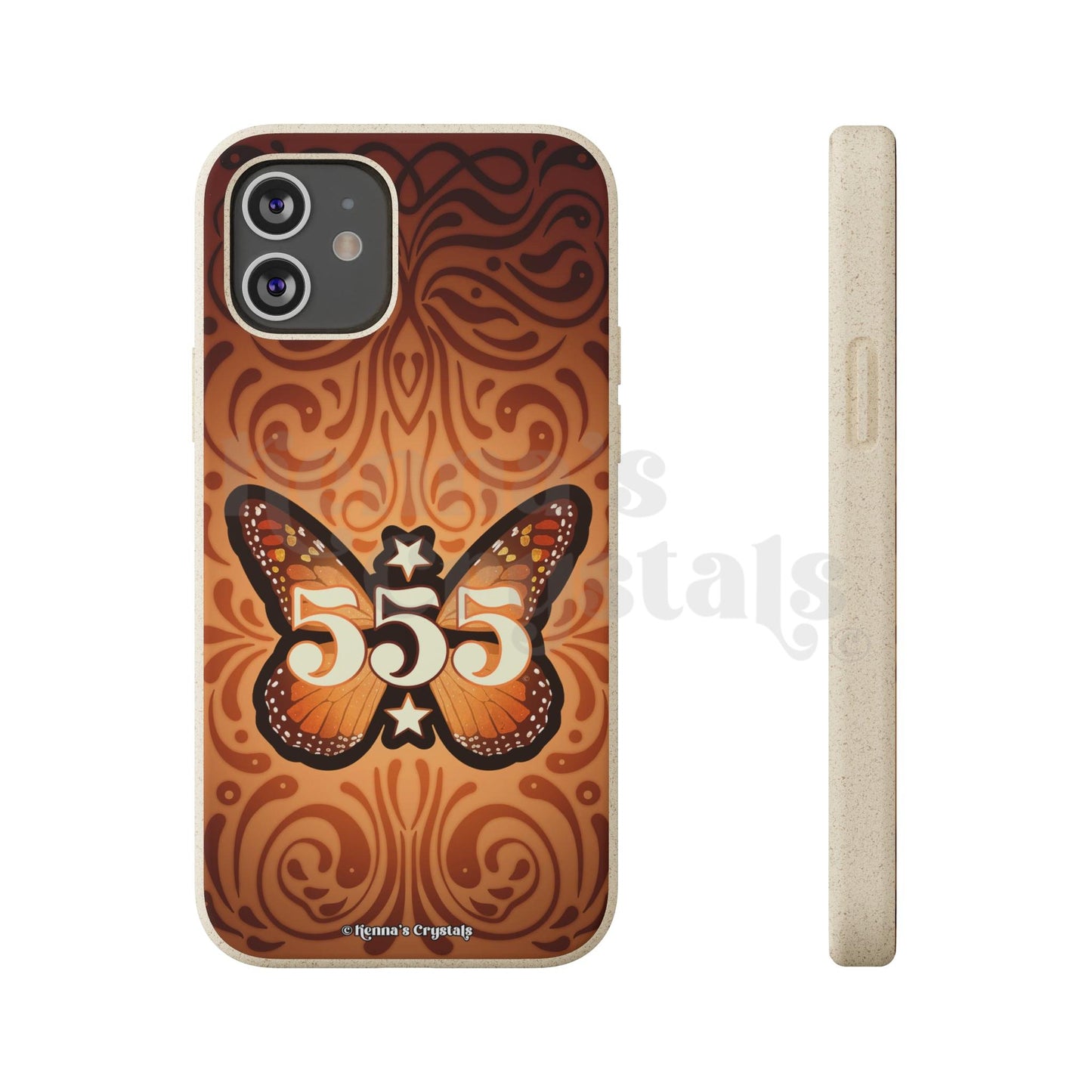 "555" Angel Number Biodegradable Phone Case