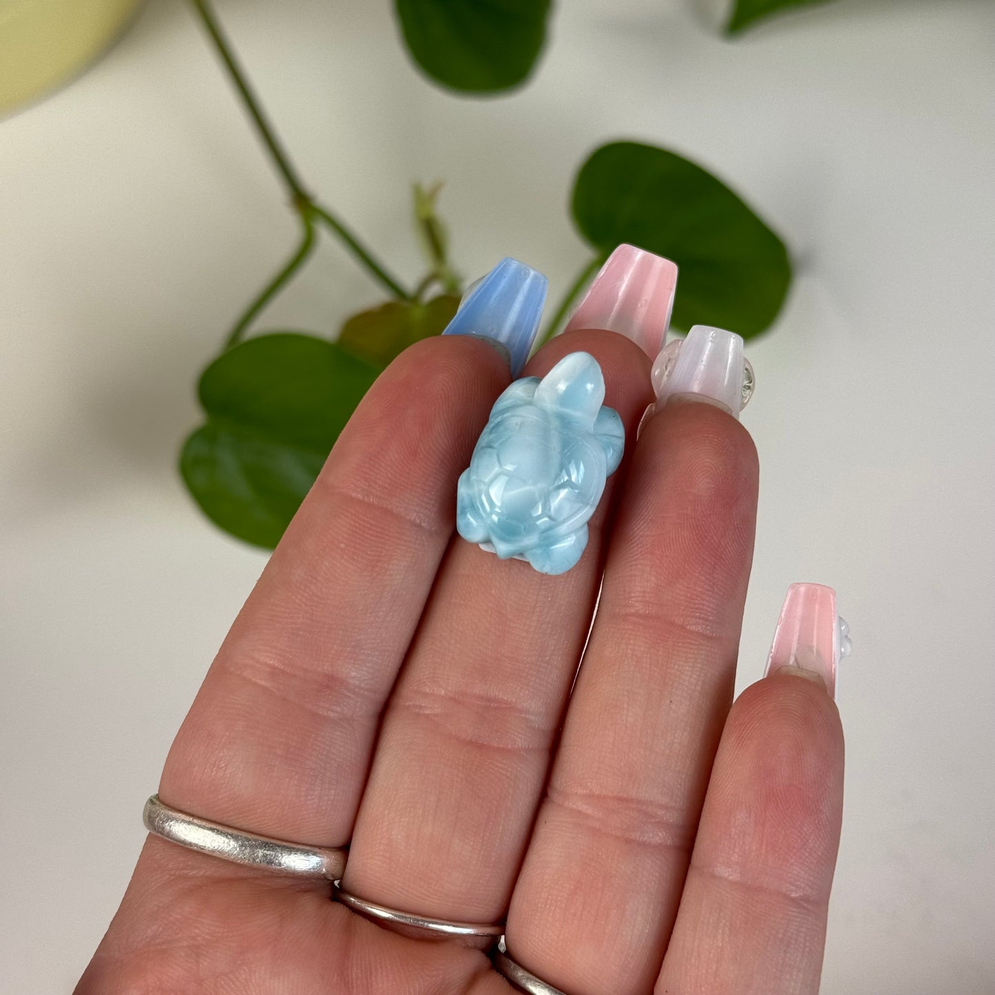 Mini Larimar Turtle