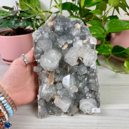 Smoky Chalcedony With Apophyllite