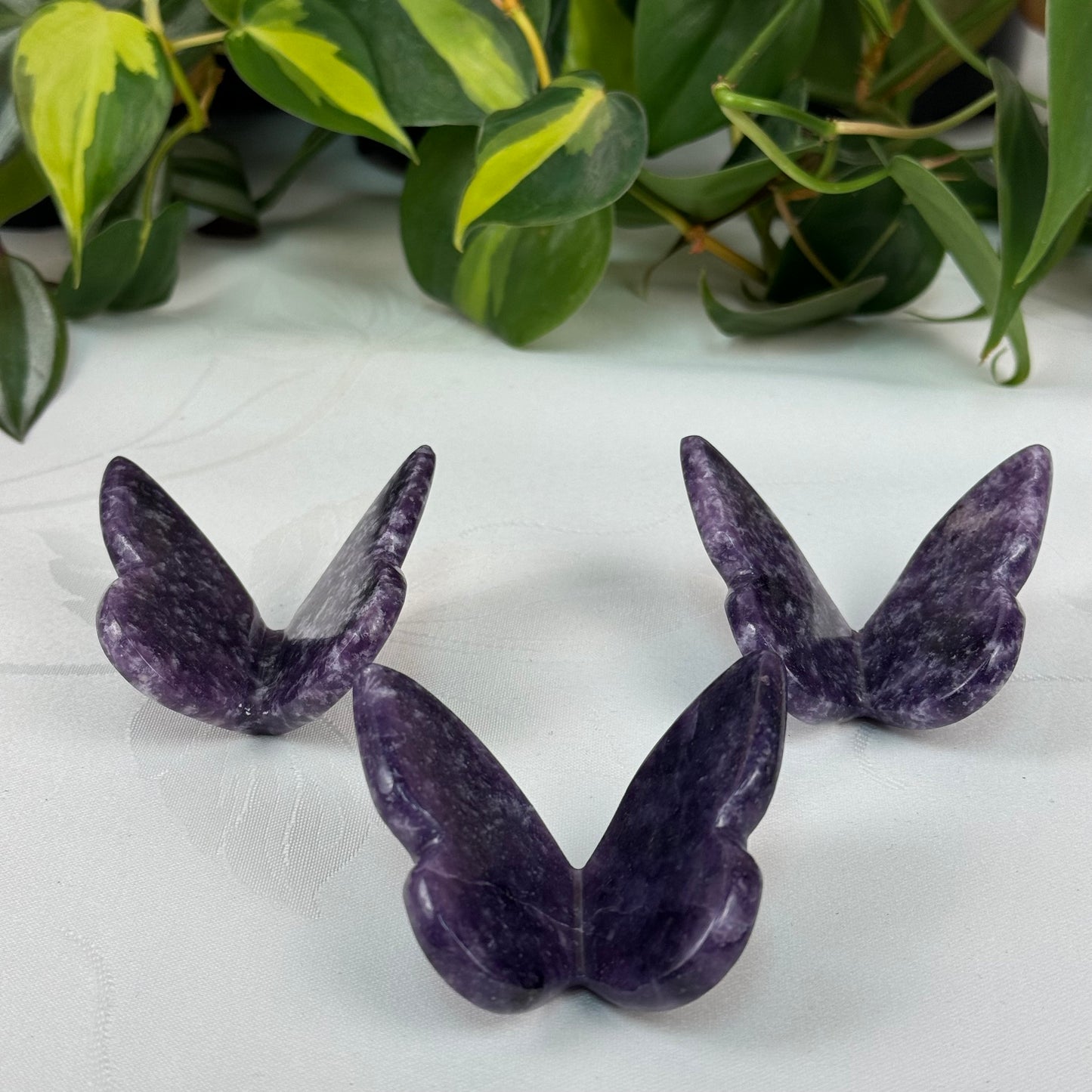 Lepidolite 3D Butterfly