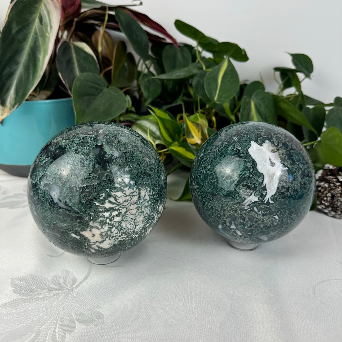 Moss Agate Sphere