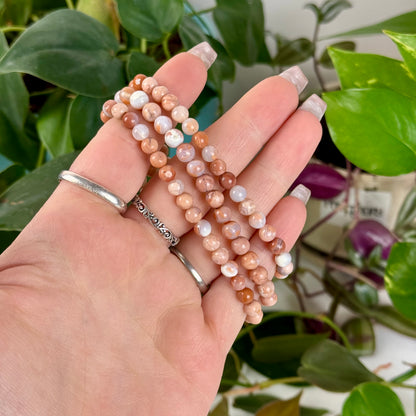 Cotton Candy Agate Bracelet