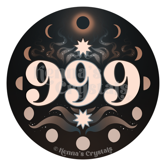 "999" Sticker