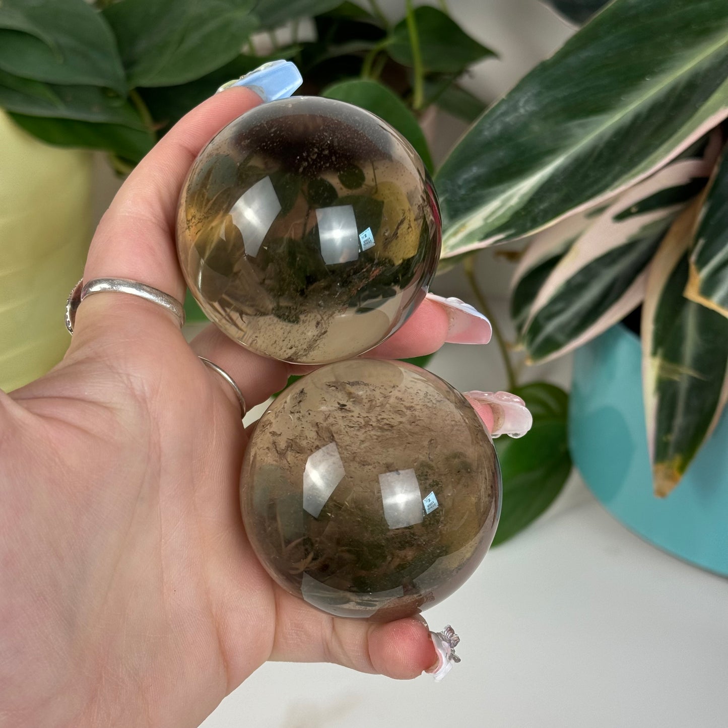 High Quality Smoky Quartz Sphere