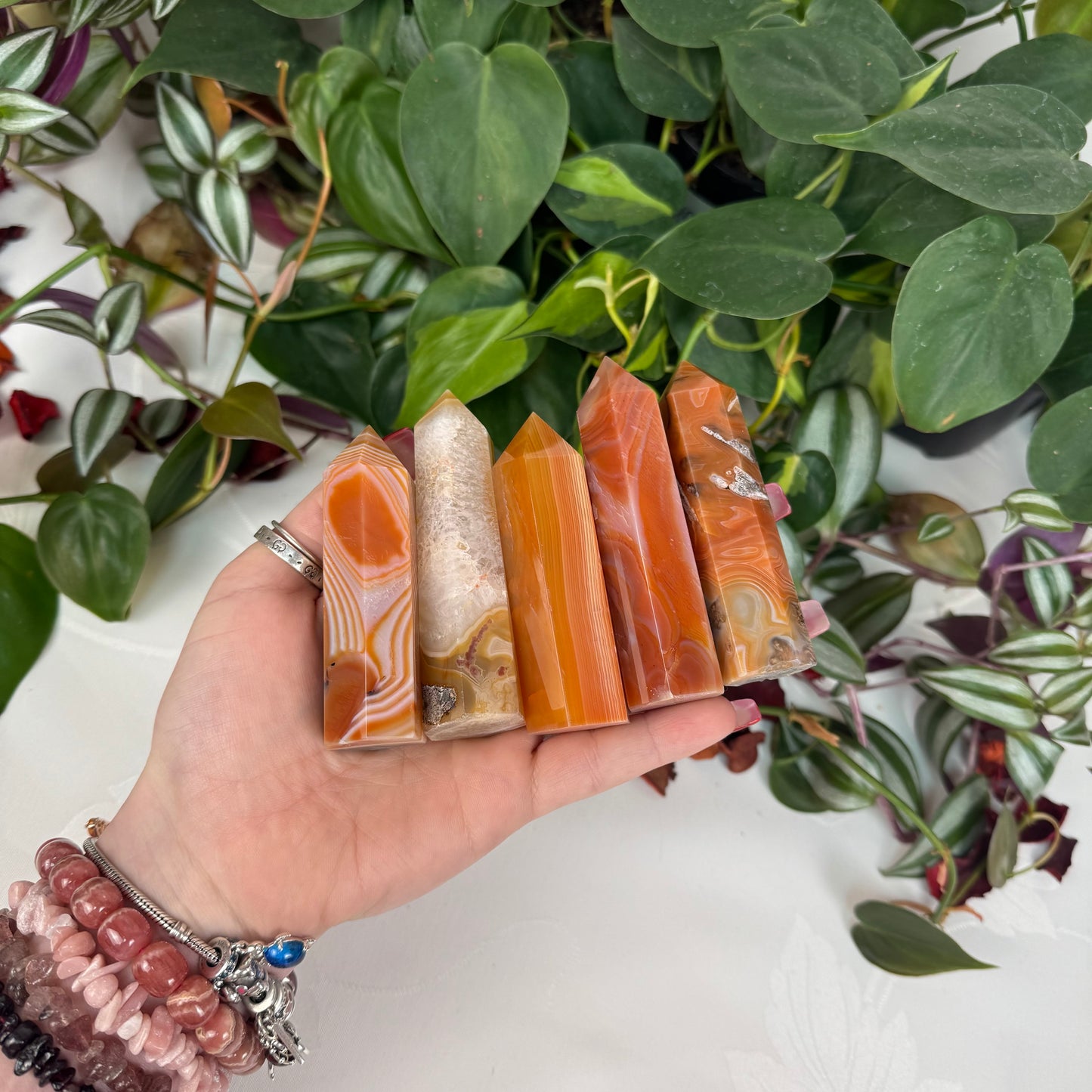 Peach Carnelian Tower