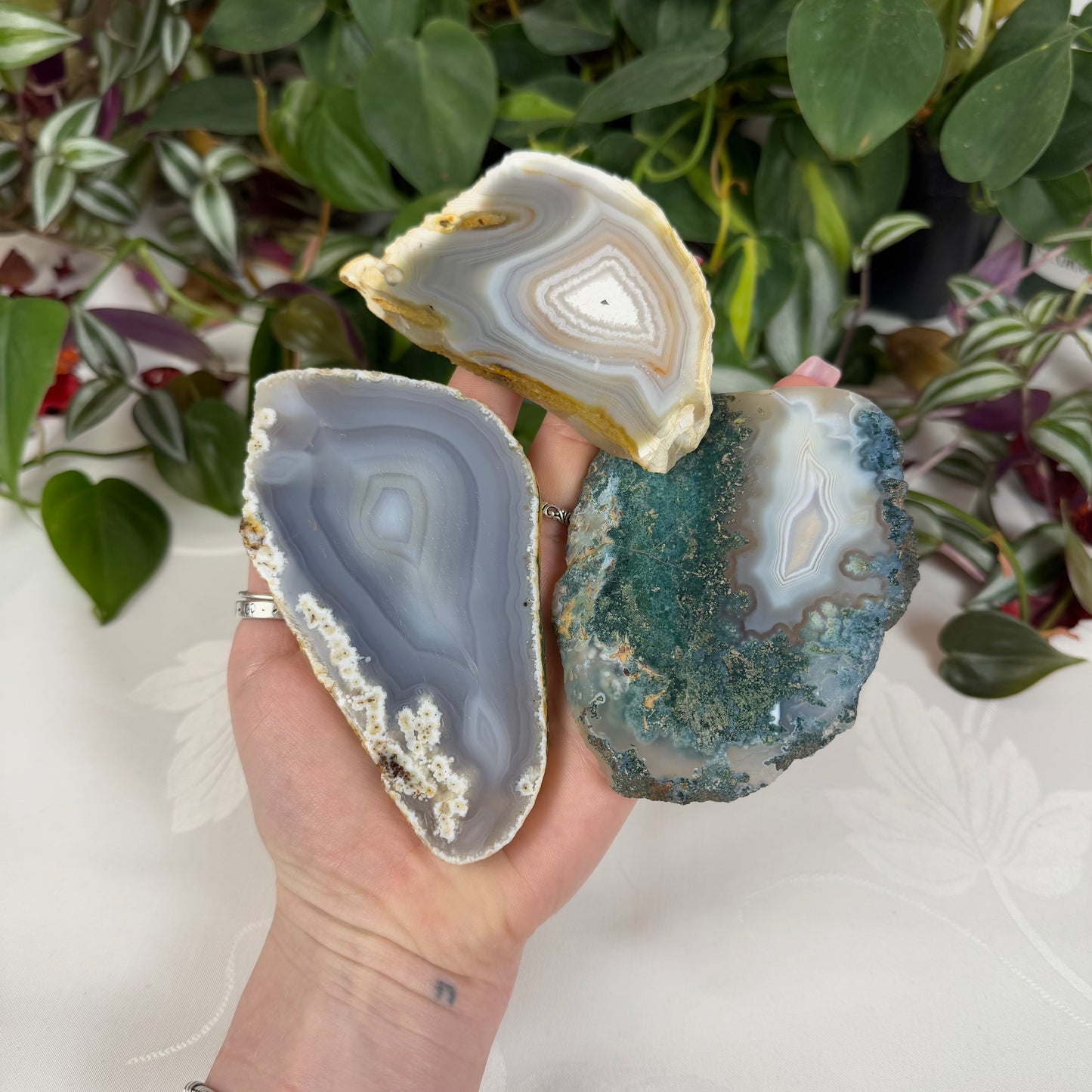 Intuitively Picked Agate Slab