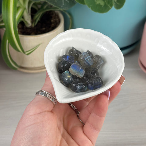 Mini AAA Labradorite Bunny