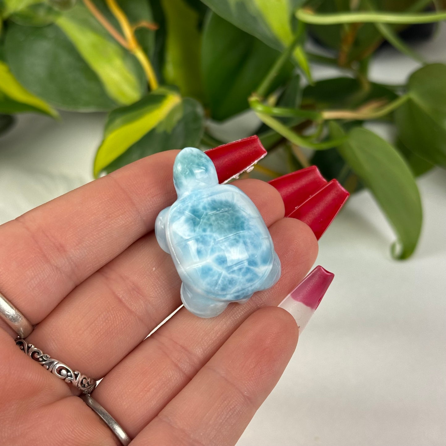 Mini Larimar Turtle