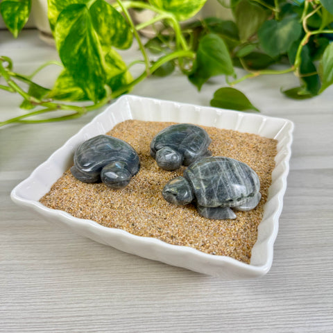Sunset Labradorite Turtle