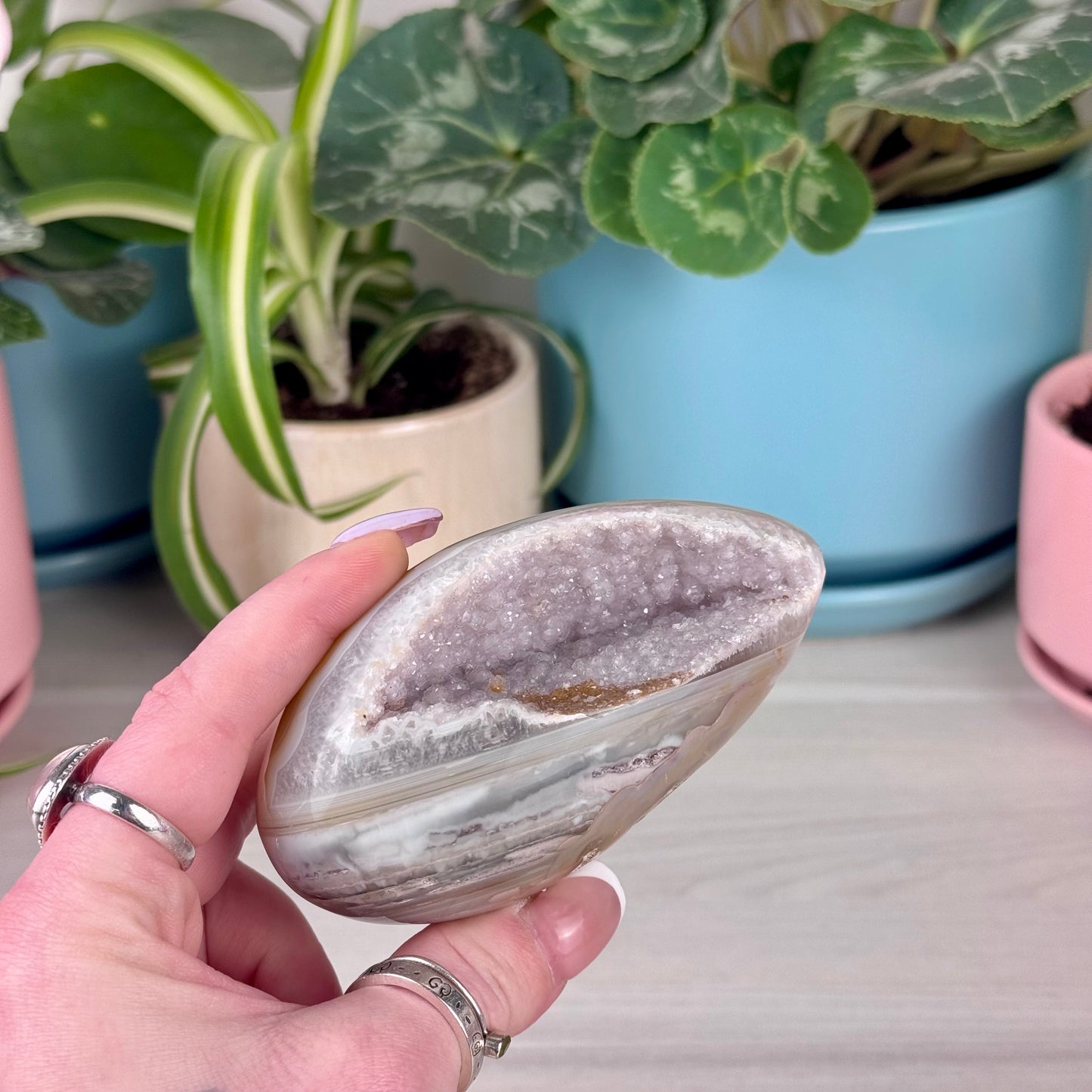 Chroma Druzy Agate Free Form