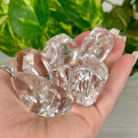 Clear Quartz Rainbow Gem