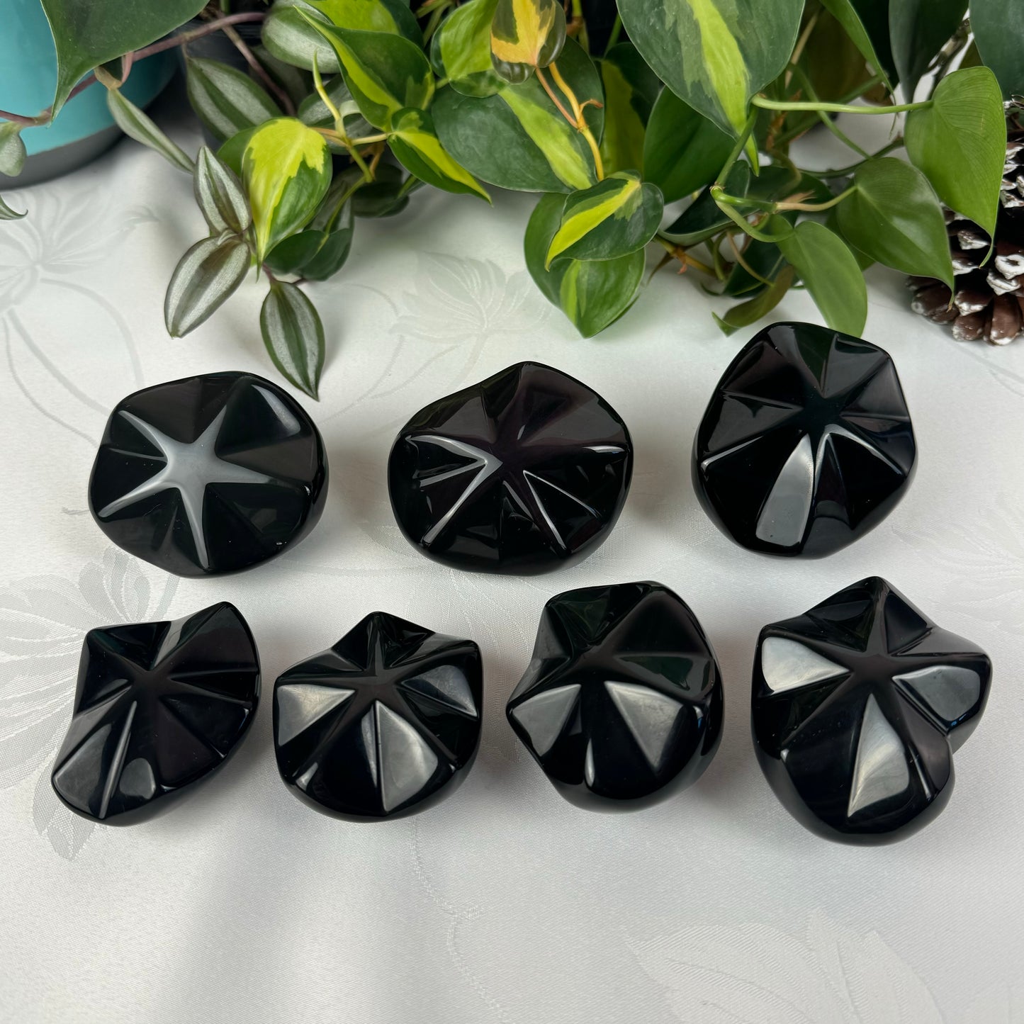 Rainbow Obsidian Star