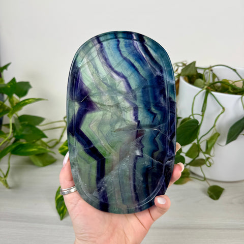 Rainbow Fluorite Decorative Plate