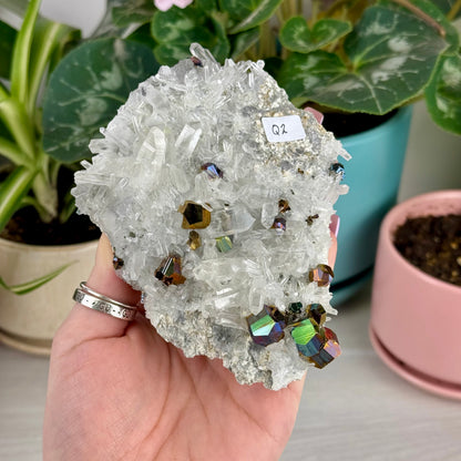 Iridescent Pyrite Specimen