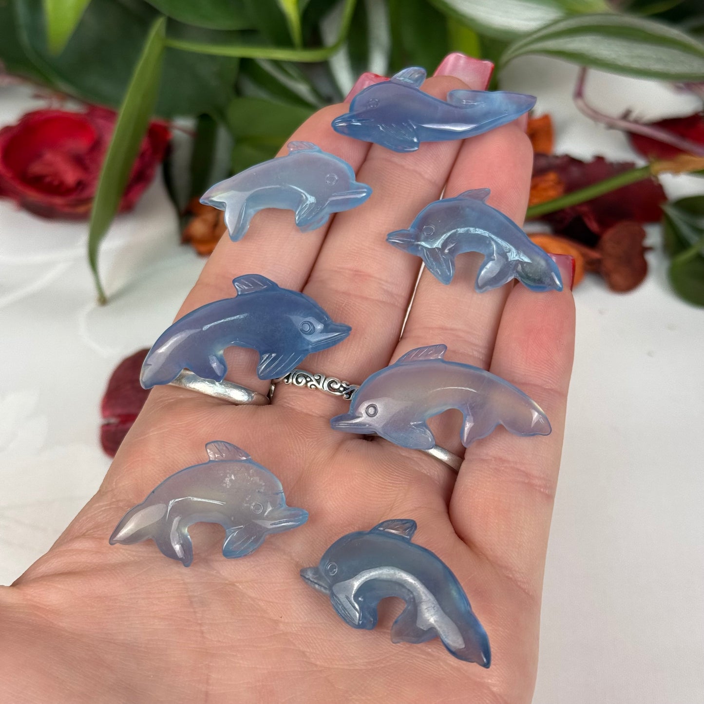 Mini Aquamarine Dolphin