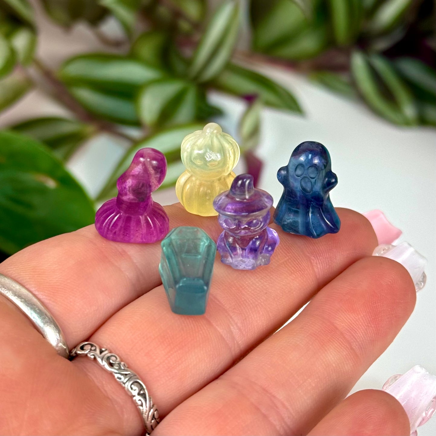 Mini Fluorite Carving Set