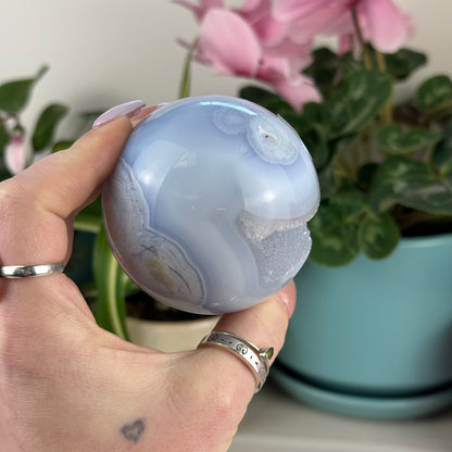 Blue Lace Agate Sphere