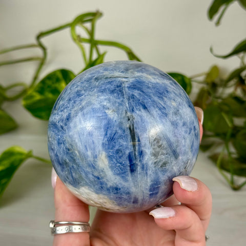 Icy Blue Kyanite Sphere