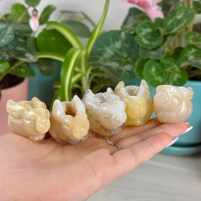 Druzy Agate Bunny