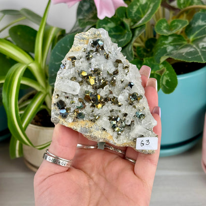 Iridescent Pyrite Specimen
