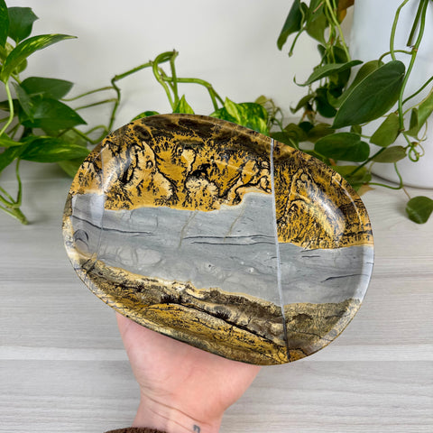 Painting Stone Decorative Dish