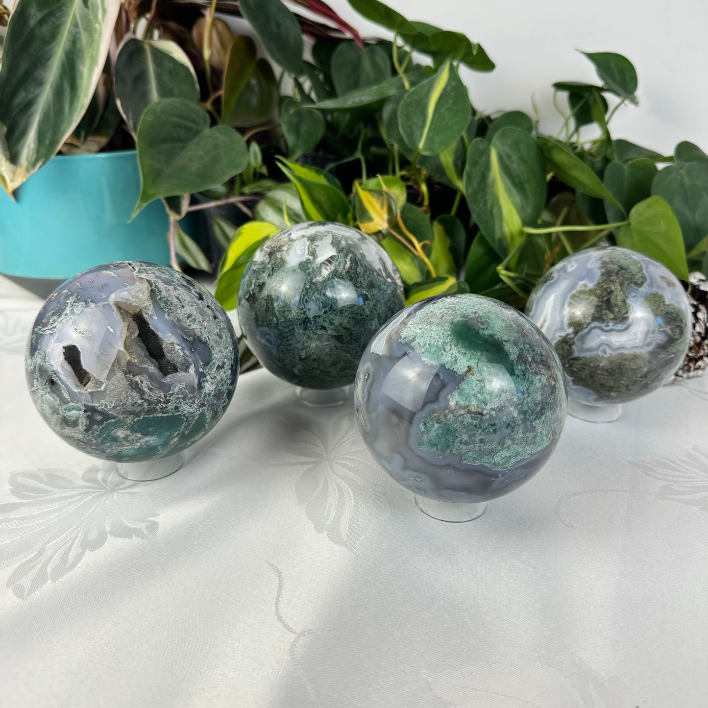 Moss Agate Sphere