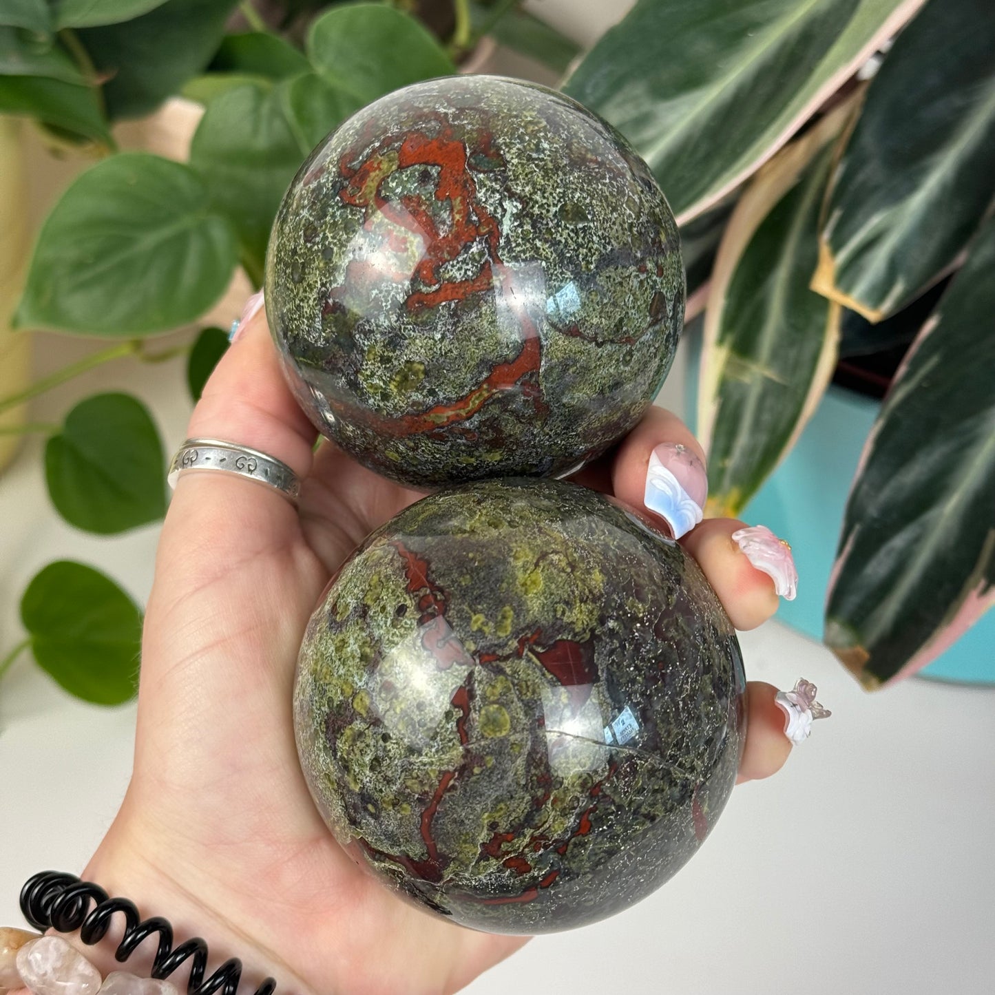 Dragon's Blood Stone Sphere