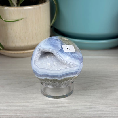 Blue Lace Agate Sphere