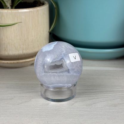 Blue Lace Agate Sphere