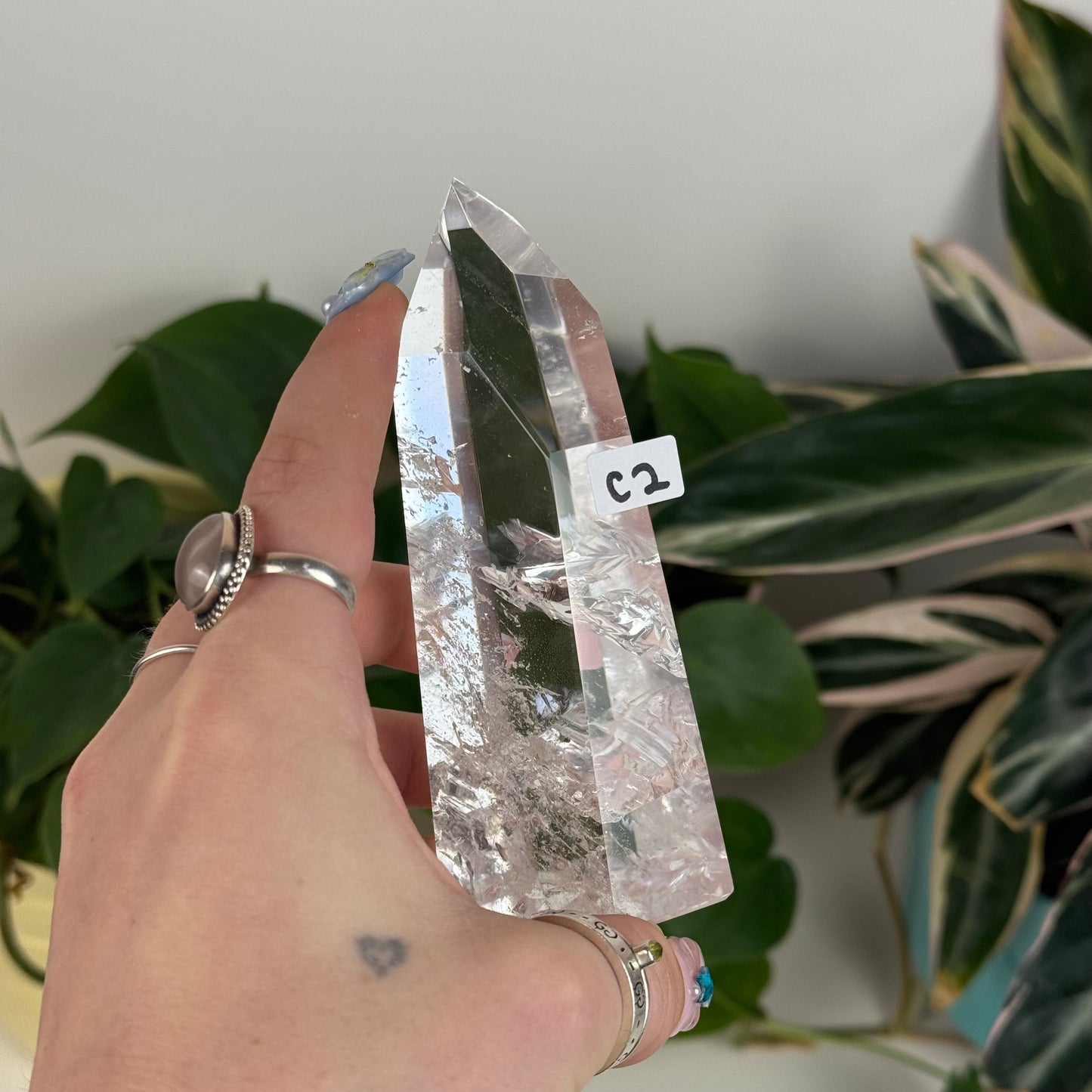 Gorgeous Lemurian Quartz Tower