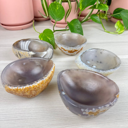 Natural Agate Bowl