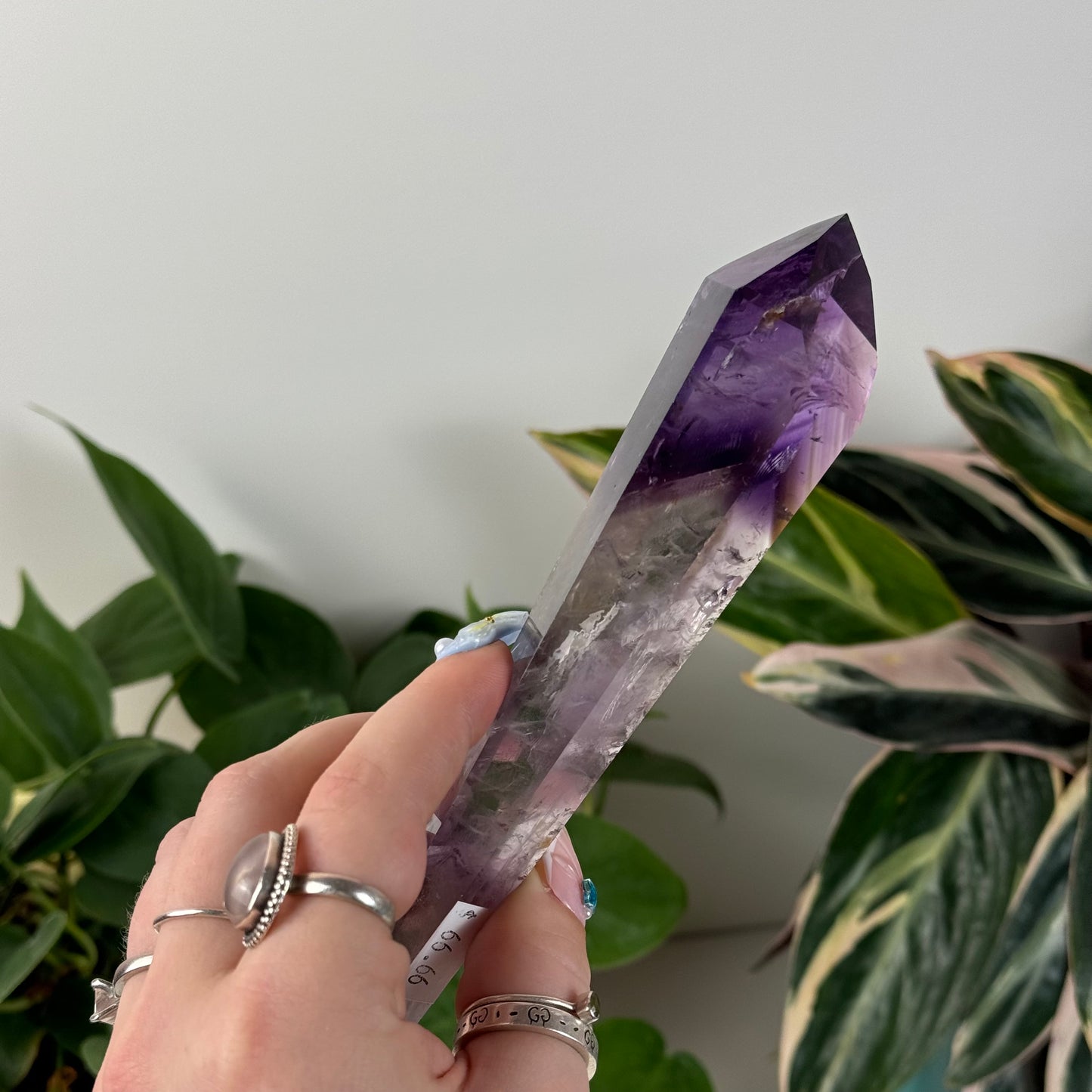 Smoky Amethyst Wand